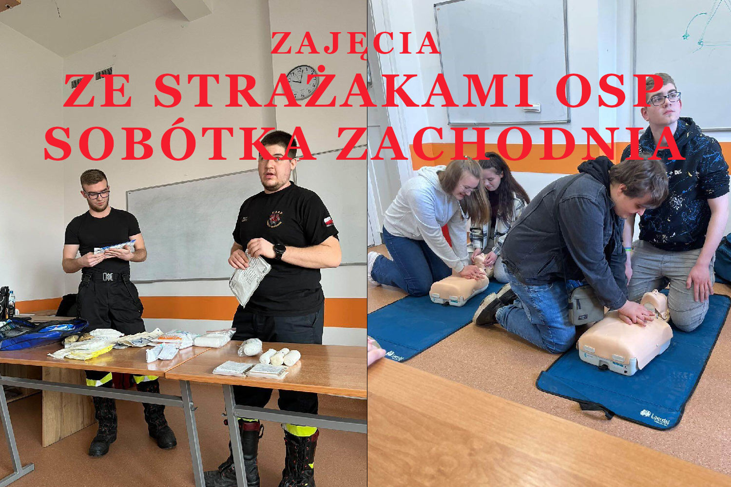 Zajęcia z OSP Sobótka Zachodnia