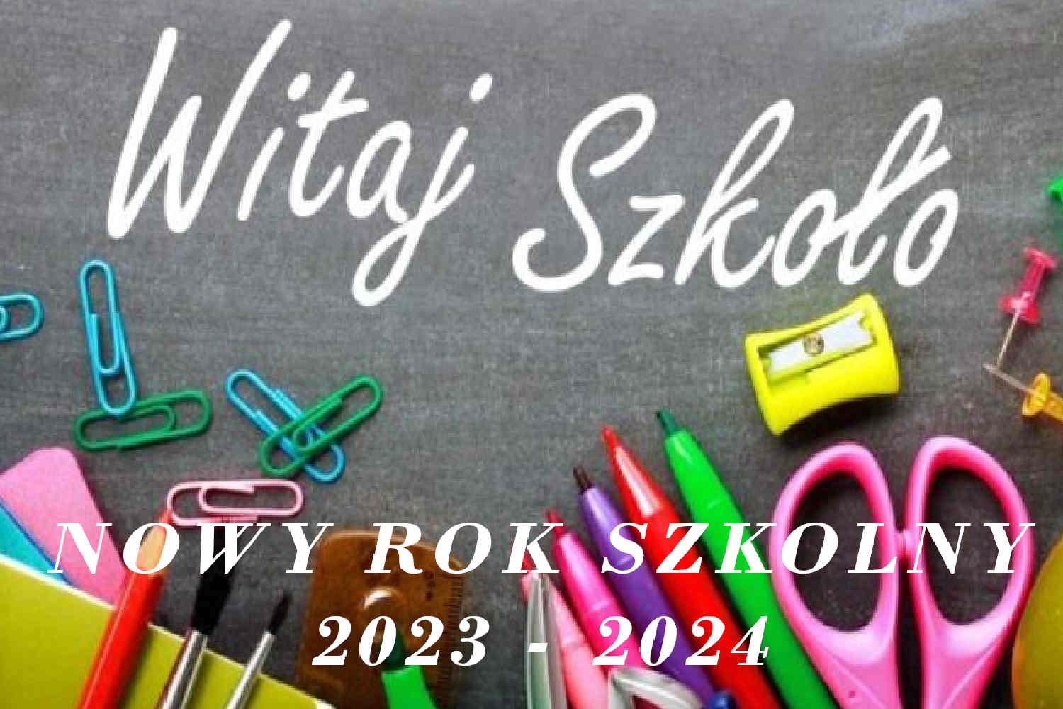Rozpoczęcie roku szkolnego 2023-2024