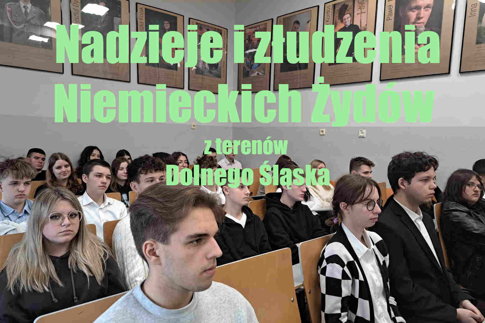 Nadzieje i złudzenia niemieckich Żydów z terenów Dolnego Śląska - wykład