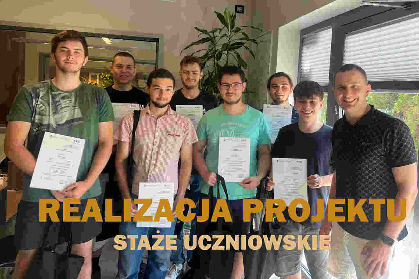 Realizacja projektu - staże uczniowskie 2025